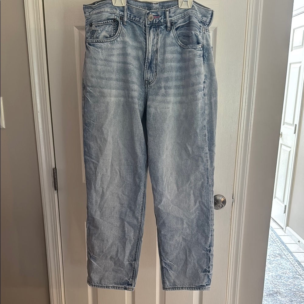 American Eagle Outfitters Blue Relaxed Jeans